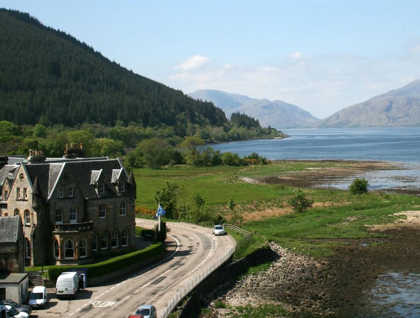 Ballachulish Hotel on Loch Linnhe